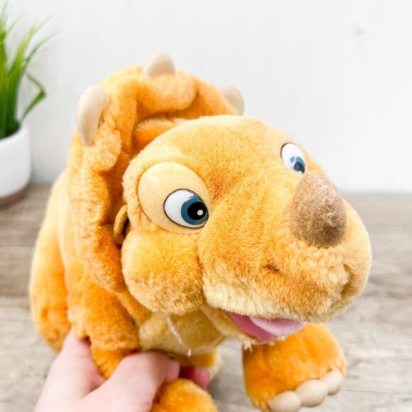 The Land Before Time Cera Triceratops Plush VTG 1988 UCS Amblin JC Penney - Picture 14 of 14